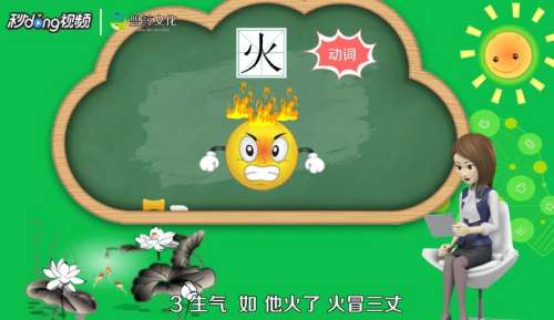 火笔画顺序怎么写？