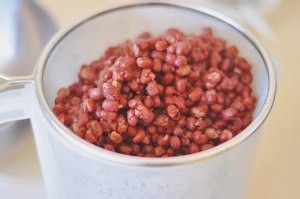 红豆汤圆粥的做法