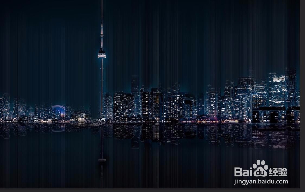 photoshop 制作艺术城市效果