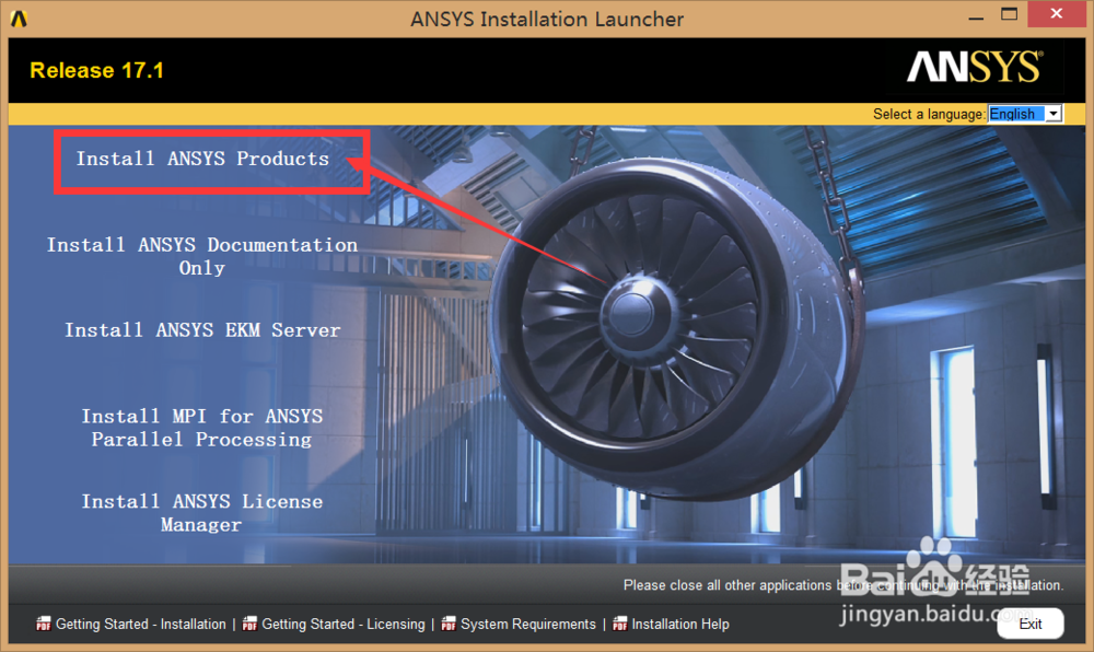 怎么安装ANSYS 17.1有限元分析软件？