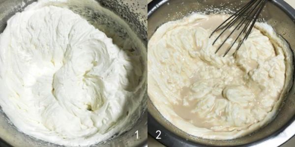 蜜豆奶茶慕斯蛋糕,香浓丝滑夏日甜心