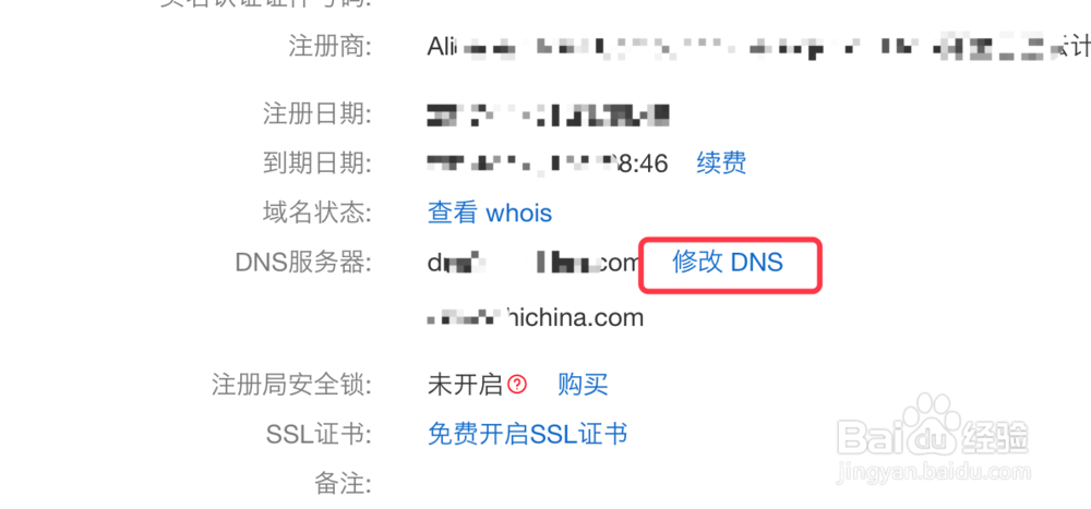 域名设置不同DNS
