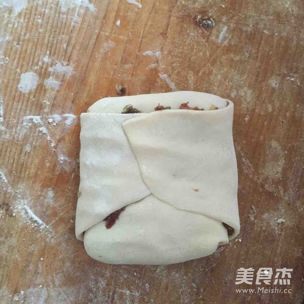 黑椒驴肉千层饼