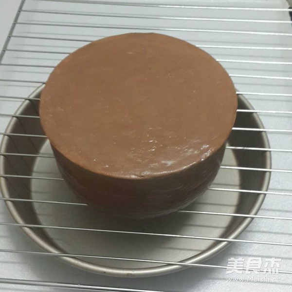 巧克力镜面淋面蛋糕