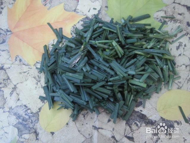 一道韭菜炒鸡蛋