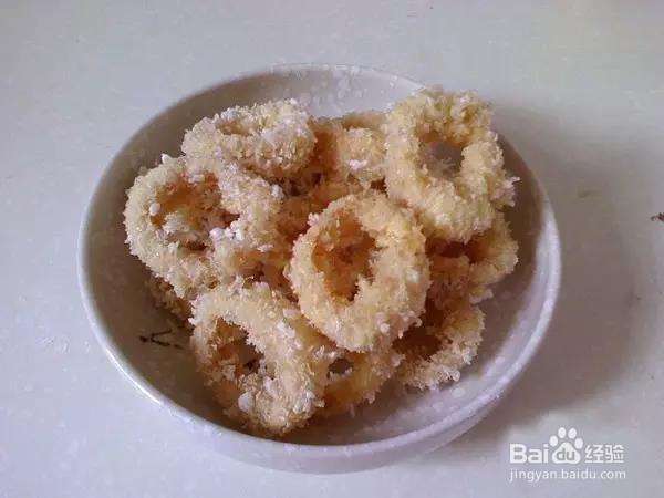 酥炸鱿鱼圈的做法