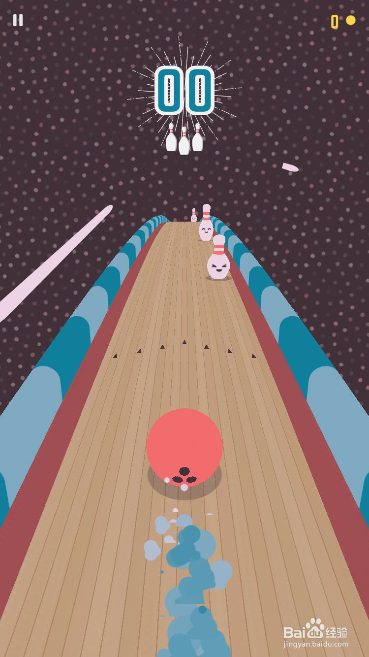 手机游戏国王保龄球怎么玩