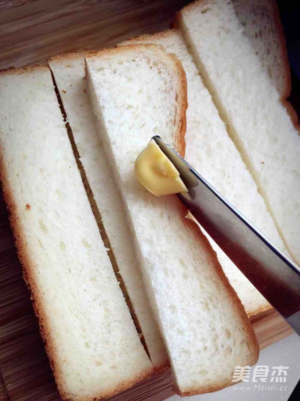 脆烤面包条的做法