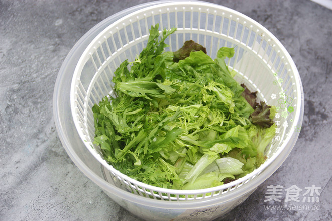 香煎鸡肉蔬菜沙拉