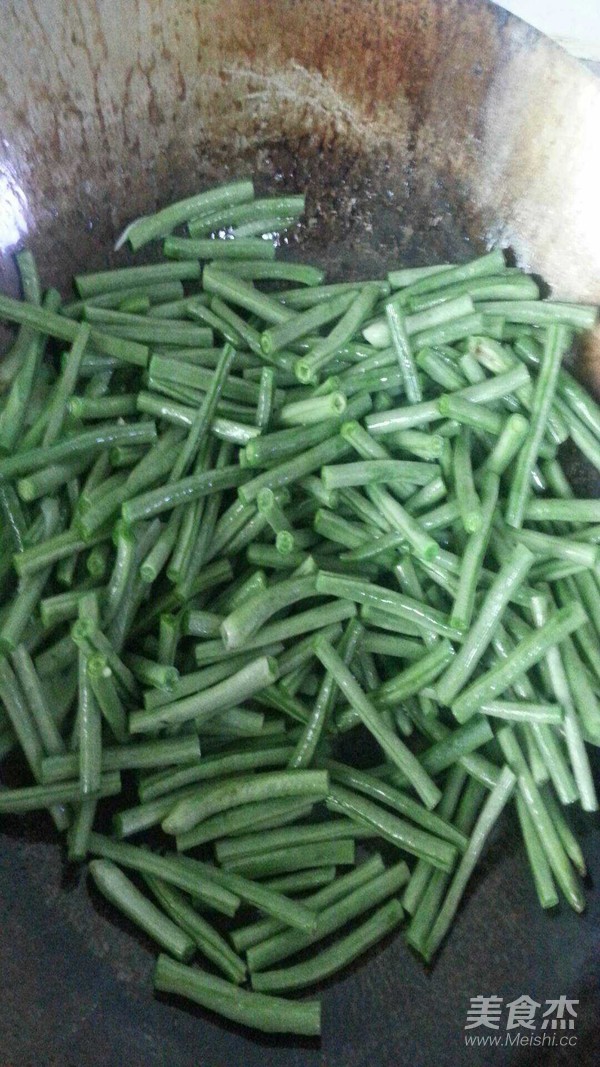 素炒豇豆的做法