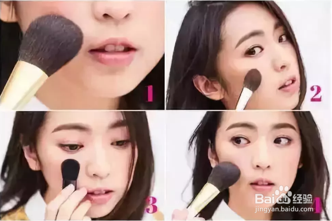 肉嘟嘟圆脸变小V脸的化妆技巧！