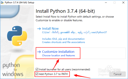如何在win10上安装python3.x版本？