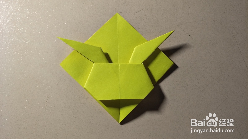 折纸：比卡丘书签折纸教程图解