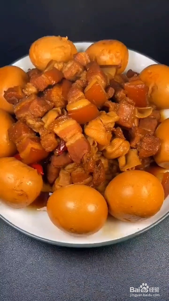 怎么做红烧肉焖蛋