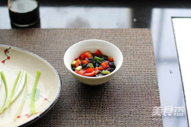 豆豉酱蒸平鱼