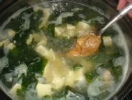 味增汤的制作过程