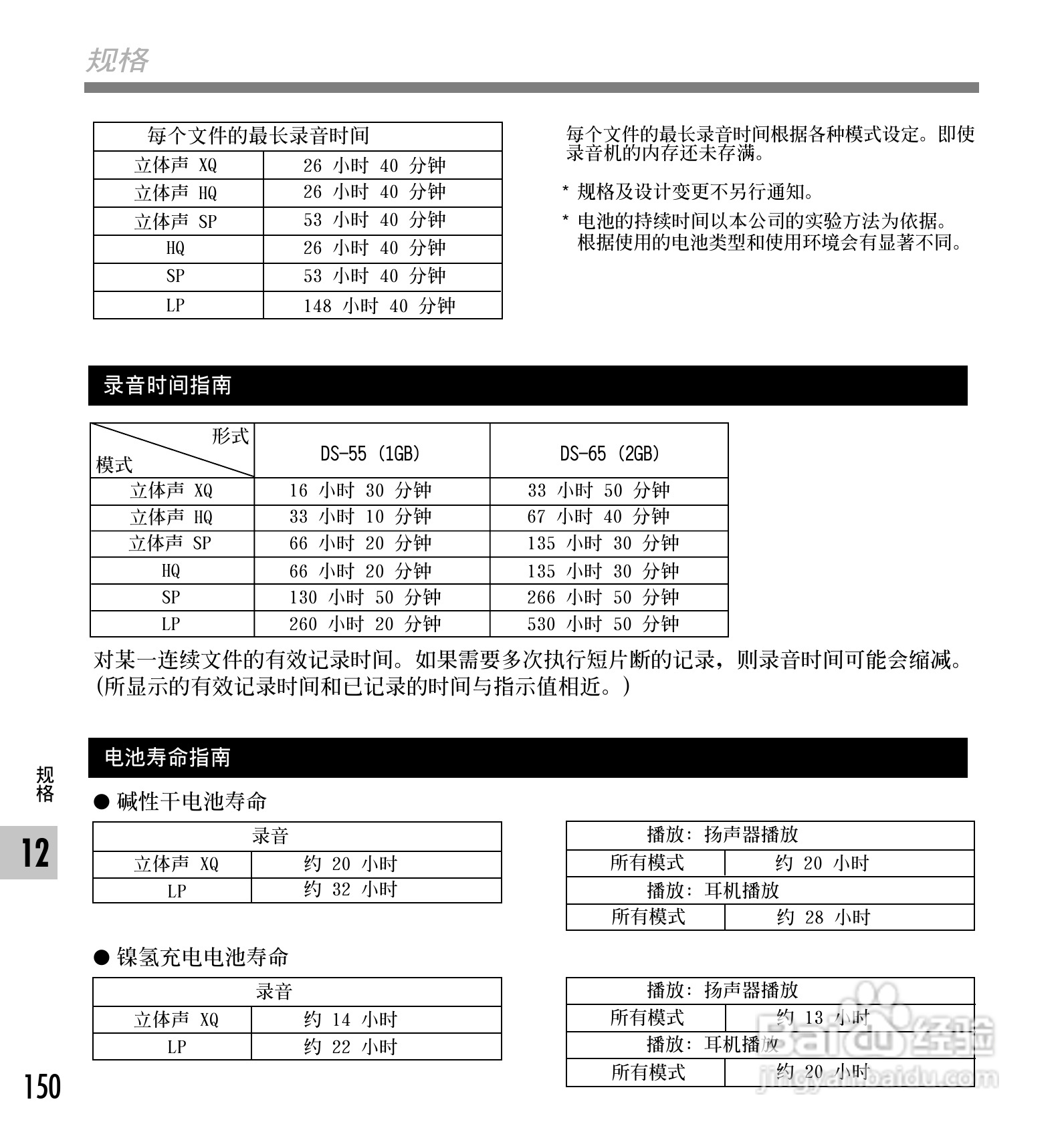 奥林巴斯录音笔DS-65型使用说明书:[15]