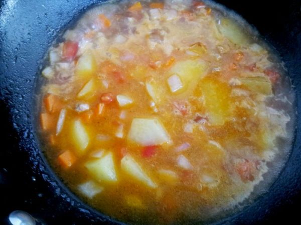 咖喱土豆胡萝卜饭