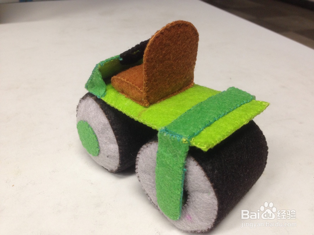 漂亮的不织布工程车压路机