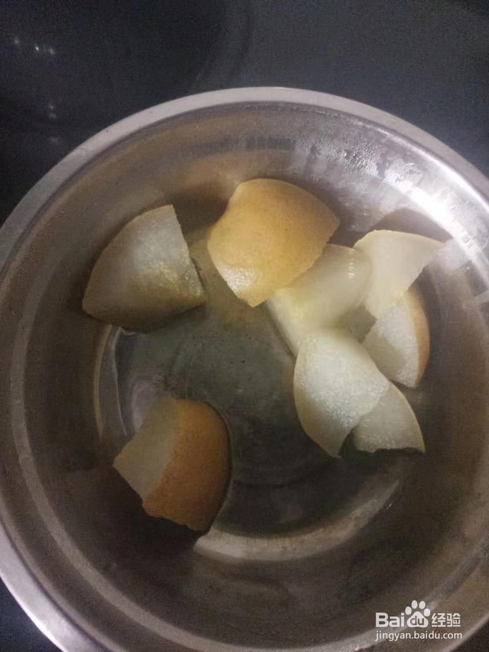 养身饮品之冰糖雪梨水