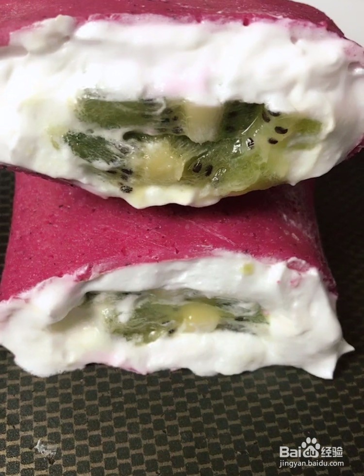 水果班戟这样做，非常好吃哦！