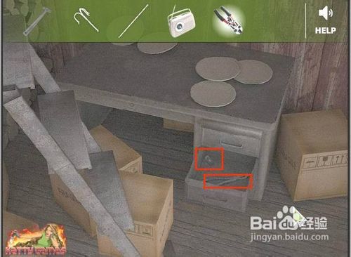 逃出老旧仓库攻略