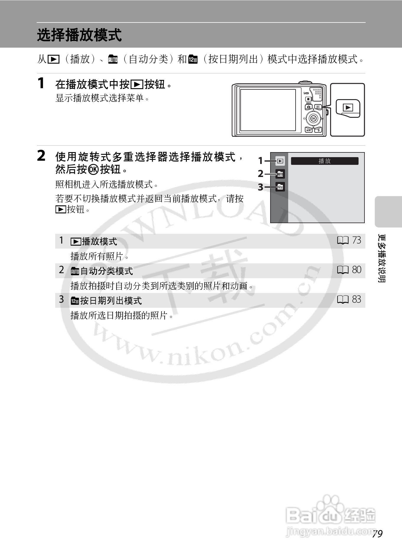 尼康S8000数码相机使用说明书:[10]