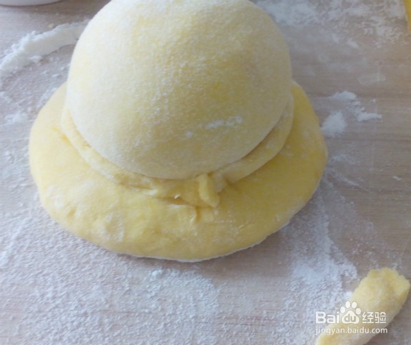 花式馒头——南瓜草帽馒头