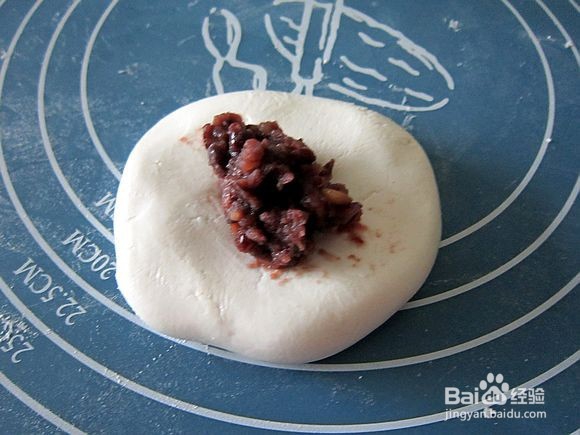 牛奶豆沙糯米饼的做法