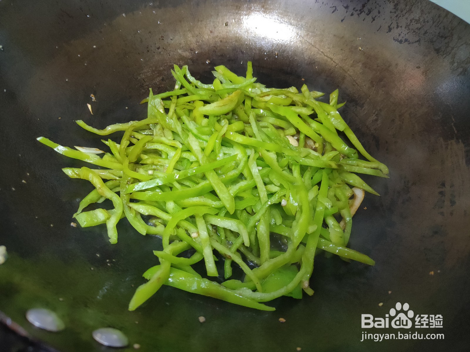 青椒肉丝的做法