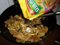 简单爆炒豆皮的做法