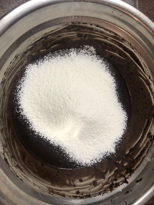 6寸可可戚风蛋糕