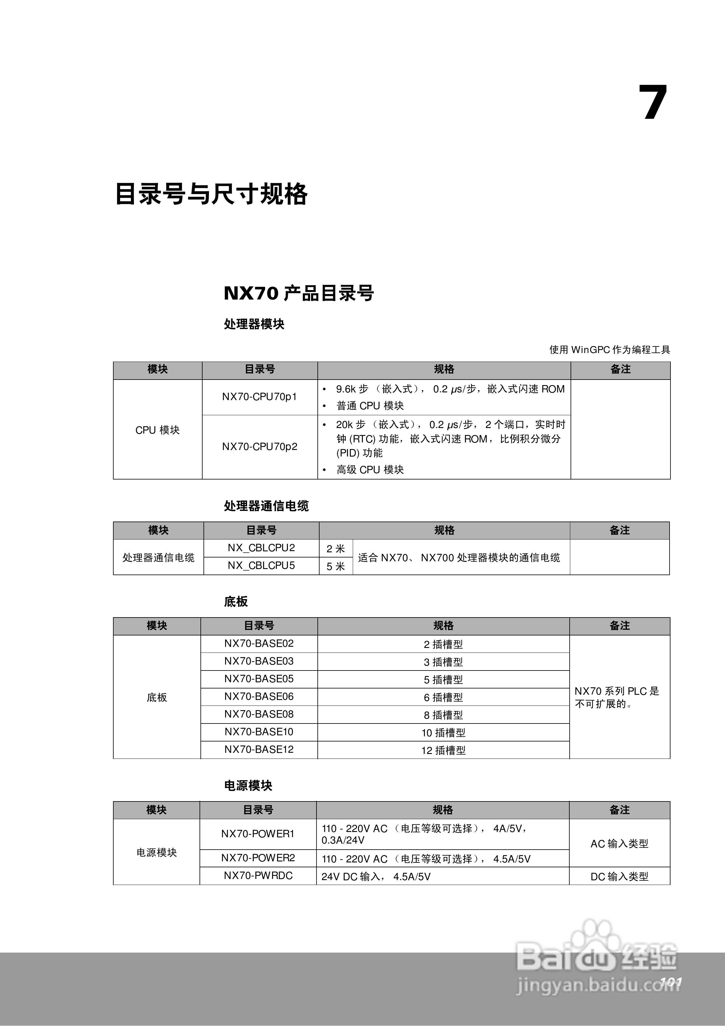 OEMa xNX70系列控制器用户手册:[11]