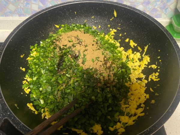 韭菜鸡蛋馅饺子