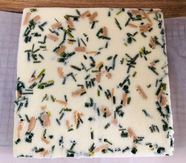 香葱火腿肉松卷