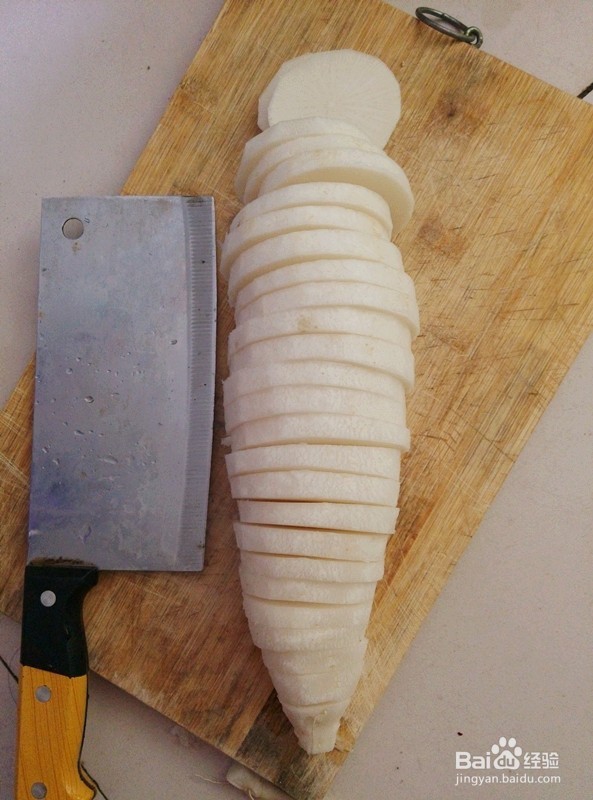 万能食物:蒸白萝卜