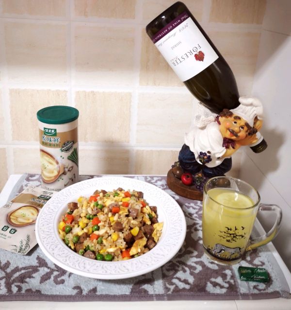 愛心松仁蛋炒饭