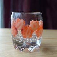 贡茶店里高颜值甜品----黄桃红枣思慕雪