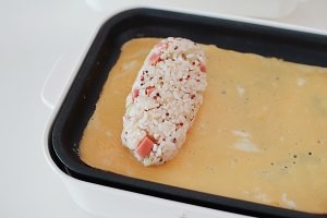 健康养生佳品(藜麦香芹火腿炒饭)的做法