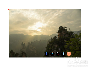 html中如何设置几张图片在一个div里来回切换