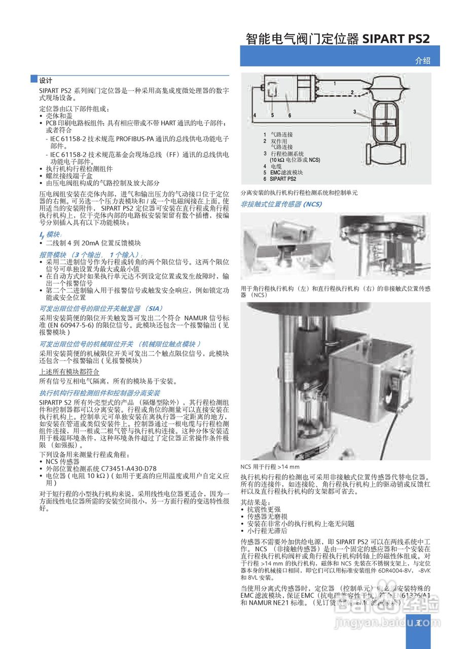 欧通SIPART PS2阀门定位器说明书:[1]