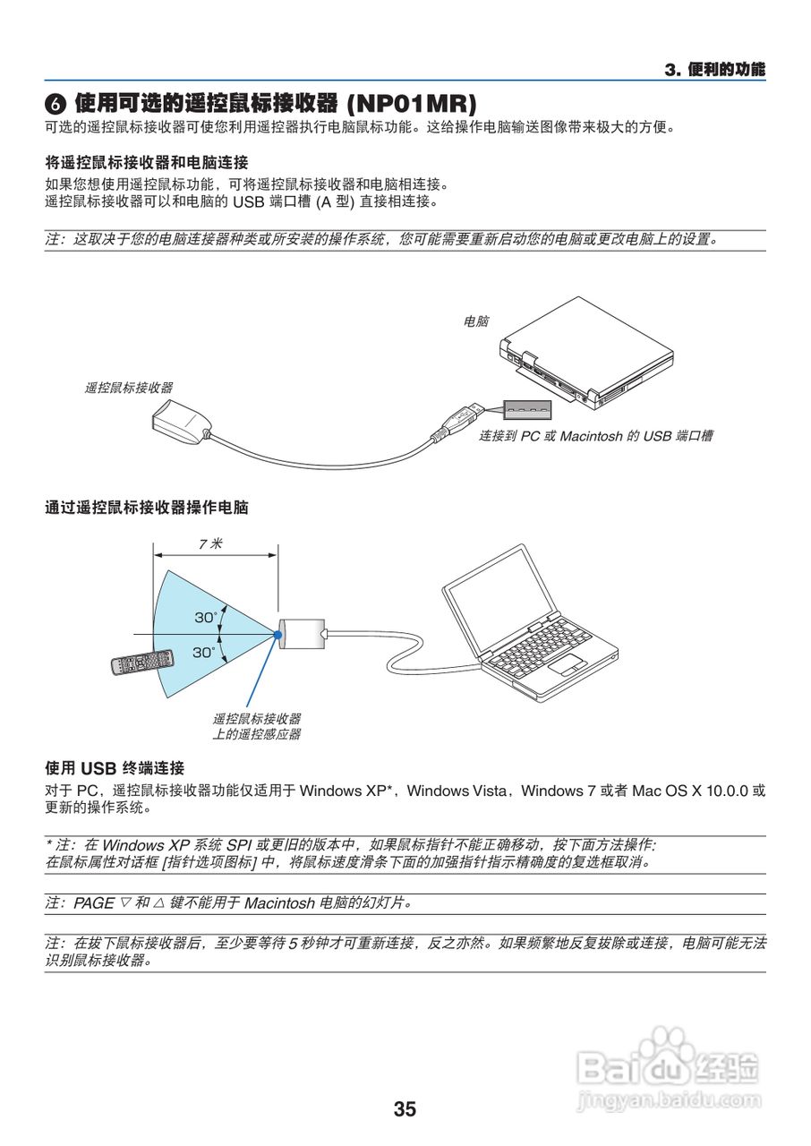 日电NP-PX800X+投影机说明书:[5]