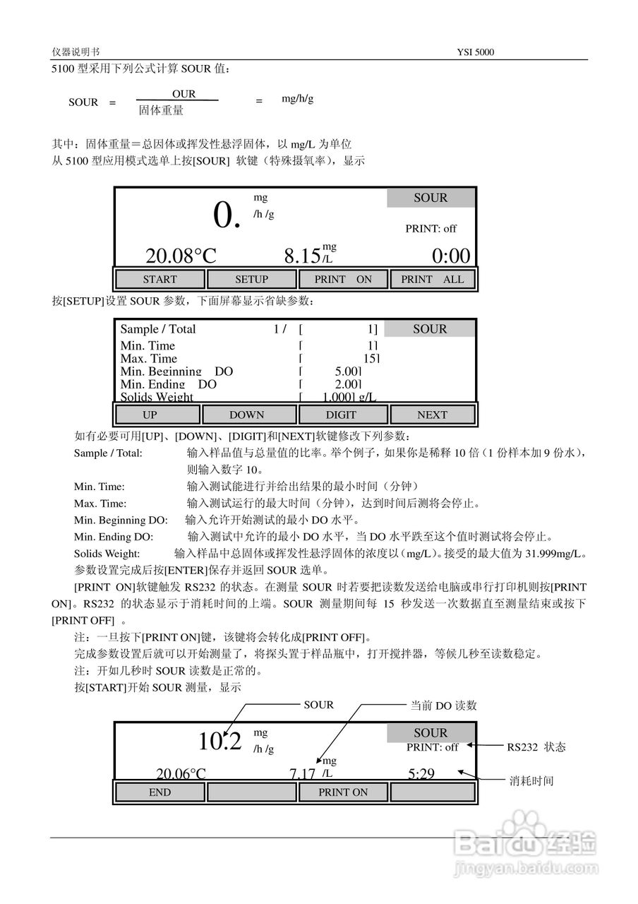 YSI5000/5100溶解氧测量仪操作手册:[2]