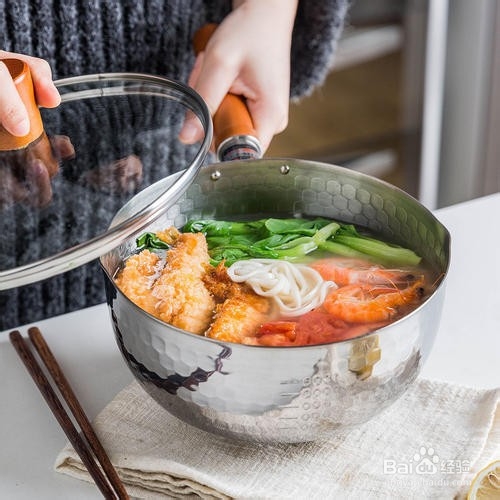 雪平锅怎么开锅