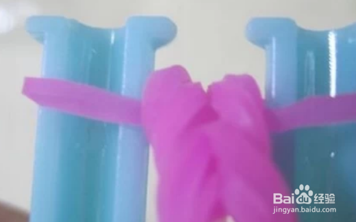 不用工具用皮筋编手链