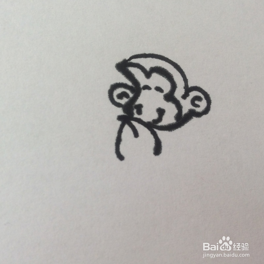 怎么画猴的儿童画?猴的儿童画怎么画呢?