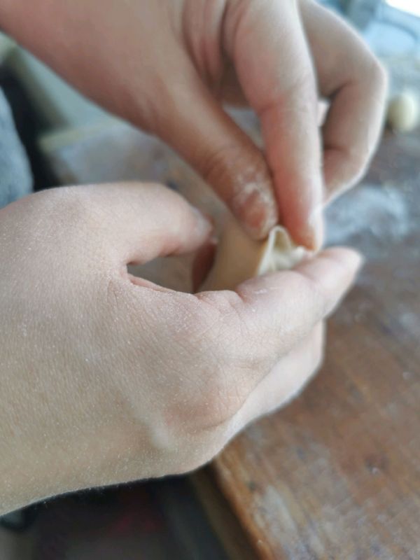 黄瓜鸡蛋鲜虾水饺