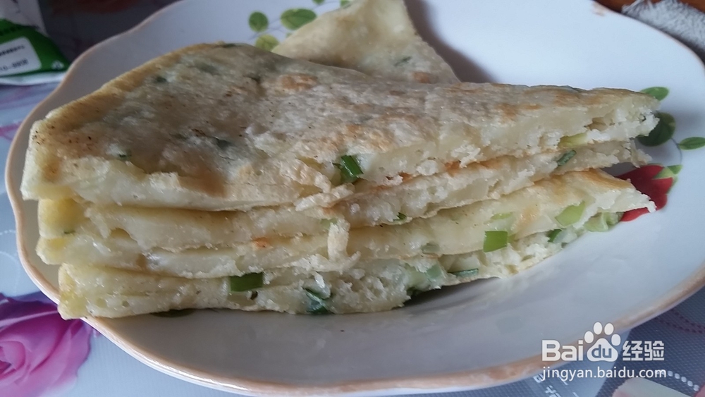 葱花鸡蛋饼怎么做?