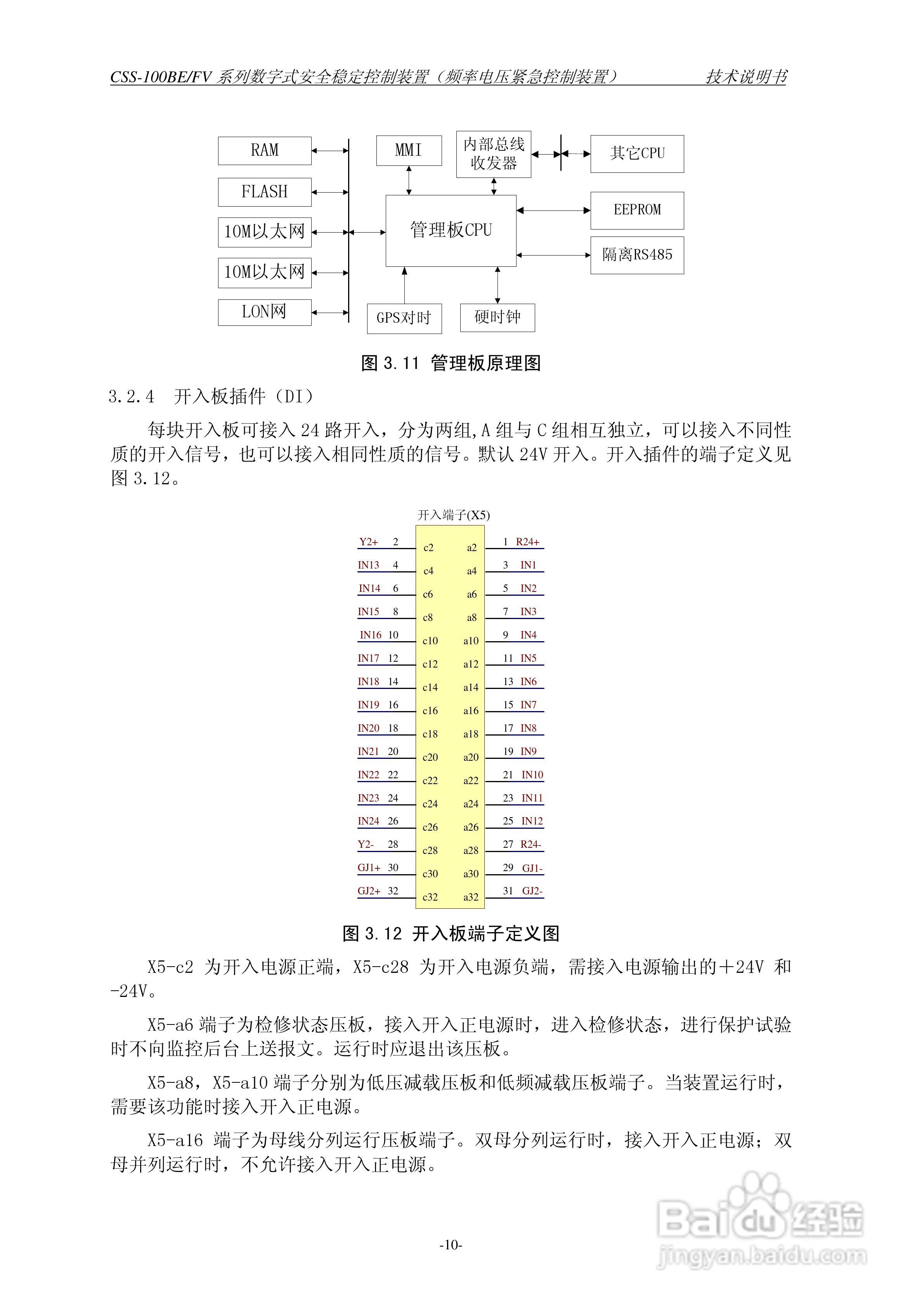 四方CSS-100BE/FV2数字式安全稳定控制装置技术说明书:[2]