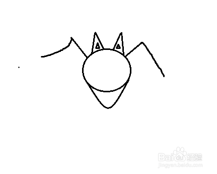 如何画蝙蝠的简笔画